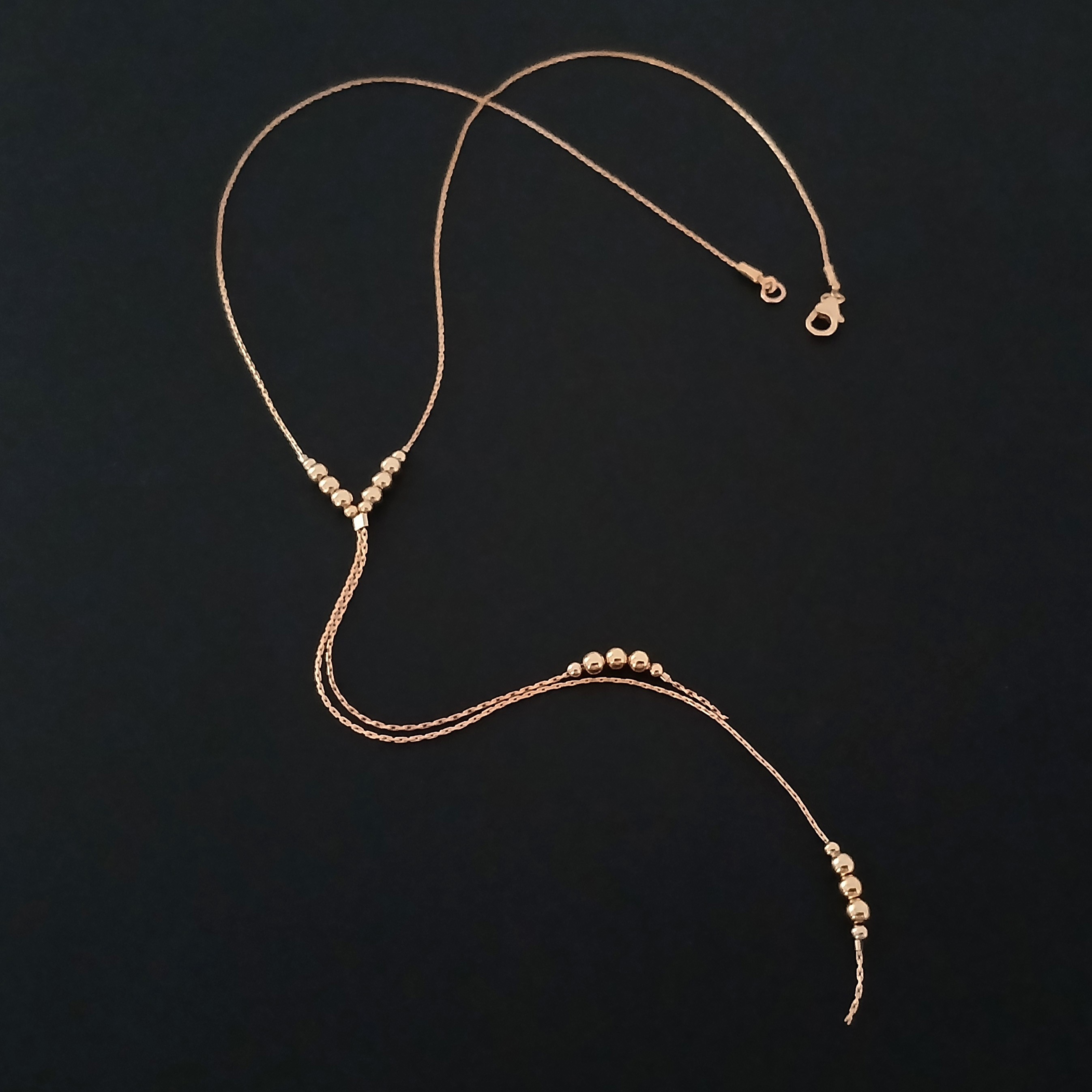 Y necklaces